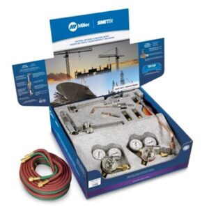 Miller Heavy Duty Combination Torch Outfit with Acetylene Tips, CGA 510 #HBA-30510